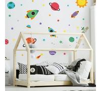 Stickerscape Colourful Space Wall Sticker Pack