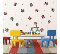 Stickerscape Elmer Colourful Stickaround Pack | Perfect for A Childs Bedroom, Playroom Or Nursery | Easy to Apply | Official Elmer The Patchwork Elephant Collection