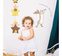 Stickerscape Guess How Much I Love You Wall Stickers (Little Nutbrown Hare - Regular) | Nursery Wall Stickers, Woodland Wall Stickers, Nursery Wall Decor| Easy to Apply, Cleanly Removable