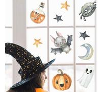Stickerscape Halloween Window Sticker Pack Children's Bedroom Nursery Playroom Décor Self-Adhesive Reusable