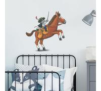 Stickerscape Highway Rat And Horse Wall Stickers - Regular Size | Gruffalo And Friends Wall Stickers, Child's Bedroom Wall Decor | Easy To Apply, Cleanly Removable Vinyl Decal For Matt Painted Walls