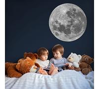 Stickerscape Moon Wall Stickers (Full Moon - Large) | Moon Wall Decals, Space Stickers for Walls, Space Wall Decor| Easy to Apply, Cleanly Removable
