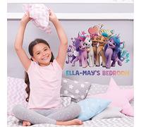 Stickerscape My Little Pony Wall Stickers (Personalised Group - Regular Size)| Official My Little Pony Wall Decal, My Little Pony Wall Decor |My Little Pony Bedroom|Easy to Apply, Cleanly Removable