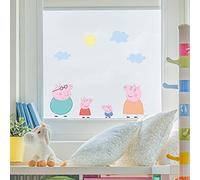 Stickerscape Peppa Pig Window Stickers (Peppa & Family)| Official Peppa Pig Window Decal, Peppa Window Decor | Easy to Apply, Cleanly Removable and Repositionable