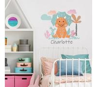 Stickerscape Personalised Dinosaur Wall Sticker