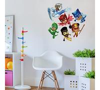 Stickerscape PJ Masks Power Heroes Wall Sticker (Group - Large Size)| Official PJ Masks Wall Decal, PJ Masks Wall Decor | PJ Masks Bedroom | Easy to Apply, Cleanly Removable