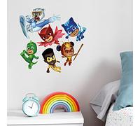 Stickerscape PJ Masks Power Heroes Wall Sticker (Group - Regular Size)| Official PJ Masks Wall Decal, PJ Masks Wall Decor | PJ Masks Bedroom | Easy to Apply, Cleanly Removable