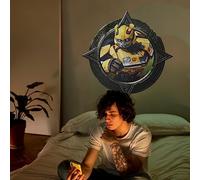 Stickerscape Transformers Wall Stickers (Bumblebee - Large) | Official Transformers Wall Decal, Transformers Wall Decor | Rise of The Beasts | Easy to Apply, Cleanly Removable
