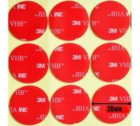 StickersLab 3M 5952 Double Sided VHB Acrylic Foam (10 Pieces Diameter 38 mm)