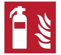 StickersLab ISO 7010 Fire Extinguisher Sticker Panel - F001