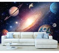 StickersWall Space Planets Galaxy Universe Stars Wall Mural Photo Wallpaper Picture Self Adhesive 1069 (342cm(W) x 242cm(H))