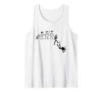 Stickfigure-Diving Scuba-Divers Water-Sports Scuba-Diving Tank Top