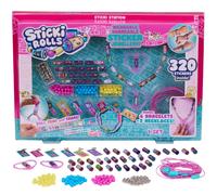 Sky Castle Sticki Rolls Sticki Station, Wearable Shareable Stickers, Ultimate DIY Sticker Jewellery Kit, Bracelets and Necklaces, Packaging May Vary