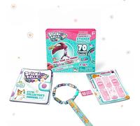 STICKI Rolls - Wearable & Shareable Sticker Toy Bracelet | Includes 70 Mini Stickers | 2 Mystery Reveal Sticki Rolls | Over 1000 Sticker Designs to Discover and Collect! (Blue)
