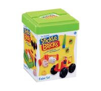 Stickle Bricks Farm Set Construction Toy, Promotes Dexterity and Imagination, Safe and Durable, Inspire Creativity and Fine Motor Skills, Suitable for Ages 18 Months and Above