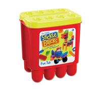 Stickle Bricks Fun Tub - Inspire Creativity and Motor Skills, Safe and Durabl...
