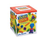Stickle Bricks Little Builder Construction Set with 30 Pieces- Enhance Creativity and Problem-Solving Skills with Engaging and Durable STEM Toy,