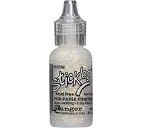 Stickles Glitter Glues Ranger Industries Stickles, Icicle, Silver