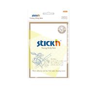 Stick'n 21819 Notes Tracing Sticky Note, Self-Adhesive Perfect Art and Crafts Tool, 6"x4" Inch, 30 Sheets per Pad