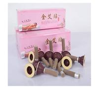 Sticks Pure Moxa Sticks ， Moxa Sticks Low Smoke Home Pack of 50 Mini Self-Stick Moxa Tubes Acupoint Sticker Massage