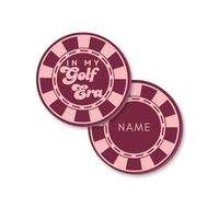 Sticky Art UK In My Golf Era, Golf Poker Chip, Personalised Golf Ball Marker, Golf Gift For Him, Golf Gift For Her, Poker Chip Golf, Acrylic Golf Marker