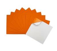 Sticky Back Felt Sheets - 22x22cm Build Your Own 6 Pack - Jaffa