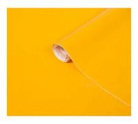 STICKY BACK PLASTIC D C FIX BANANA YELLOW GLOSSY SELF ADHESIVE VINYL 2m X 45cm