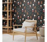 Sticky Back Plastic Green Brown Leaves Wallpaper Peel and Stick Worktop Vinyl Covering Kitchen Bathroom Bedroom Furniture Art Deco Self Adhesive Wallpaper 45x300 cm/3 roll