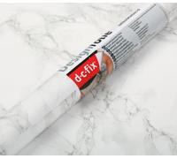 d-c-fix vinyl wrap Marmi gray marble effect 45 cm x 2 m - sticky back plastic roll for furniture, kitchen & cupboards - contact paper sticker self adhesive film