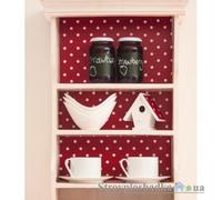 STICKY BACK PLASTIC VINYL RED WHITE POLKA DOT SPOTS DOTS SELF ADHESIVE 2mX 45cm