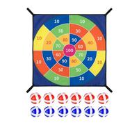 Sticky Ball Target Toy Set - 74cm Interactive Dart Cloth Game, Dynamic Fun For Family And Friends | Lightweight Durable Design Perfect For Neighborhood Events, Exciting Competitive Play Accessory