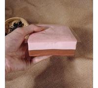 Sticky Bread Slow Rising Squishy | 4inch Realistic Toast Shaped Slow Rise Squishies Double Color Bread, Super Soft Stress Relief & Fidget Toy for Adult Novelty Gift (Strawberry-Chocolate)