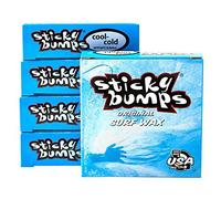 Sticky Bumps Cool/Cold Water Surfboard Wax 5 Pack