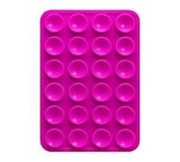 Sticky Cellphone Holder Case | Flexible Silicone Phone Grip | Strong Suction Pad With Anti-Slip Feature For Stable Selfie Shots | Stand Mount For Kitchen, Mirror, Office Desk, And Workout Ar