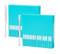 Sticky Cleaning Ear Stick, 48Pcs Sticky Ear Wax Removal, Reusable Self Ears Cleaner Earwax Removal Kit, Gentle Does Not Harm Ears Care for Adults Children Elderly