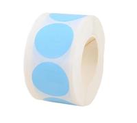 Sticky Dots 10Pcs Weatherproof Sticker Colorful Dot Stickers for Office Classroom Crafts Waterproof Round Labels for Color Coding(Light Blue)