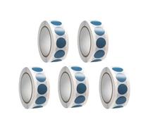 Sticky Dots 20ROlls Color Dot Label Sticker Classification Mark Coated Paper Sticker Rolls Kawaii Stationery Aesthetic(Light Blue)