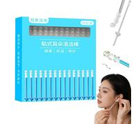 Sticky Ear Cleaners for Adults,2026 Upgraded Earwax Removal Adhesive Swabs,Reusable Ear Wax Removal Tool with Dust Cover Packaging,Adhesive EarWax RemovalTools,EarCleaning Tools for All Ages