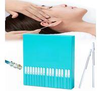 Sticky Ear Cleaning Sticks, Reusable Earwax Removal Adhesive Swabs, Adhesive Swabs Clean Sticks with Sticky Soft Head Ear Cleaning Tools for Kids and Adults (S(4 * 65mm))