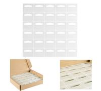 Sticky Euro Hook Slot Hang Hanging Tabs 40mm x 32mm with Strong Adhesive (1000)