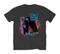 Sticky Fingers Distressed Logo T Shirt The Rolling Stones Grey XXL