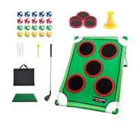 Sticky Foldable G-olf Mat, Fun Chipping Go-lf Game, 101x69x50cm, Portable Yard Golf Practice, Adjustable Outdoor Golf Target, Foldable & Portable Design, For Backyards, Patios, Lawns, Porches, Parks
