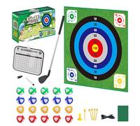 Sticky Golf Mat - Chip Set, Portable Strike Mat, Double-Sided Training Kit, 20 Balls Training Set, Family Outdoor Activity Home Sports In The Ja