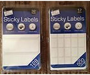 Sticky Lables Self Adhesive 70 x 25 mm by Just Stationary