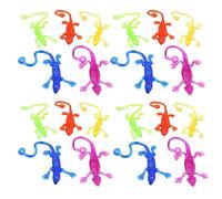 Sticky Lizard Hand Toys - 20PCS Stretchable Creepy Crawlies, Assorted Party Favors, Playful Kids Accessories, Multi-Color Squishers | Fun Presents for Birthday Parties, Easter, Classroom Rewards, Bags