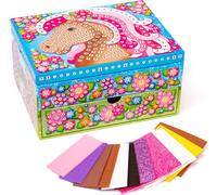 Sticky Mosaics Enchanted Horses Jewellry Box Enchanted Horses Jewellery Box