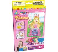 Sticky Mosaics Mosaic Picture Kids Glitter Creative Craft Set Kit Princess
