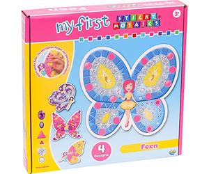 Sticky Mosaics My First Sticky Mosaics Fairies Craft Kit (German version)