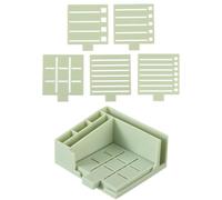 Sticky Note Holder - Portable & Durable Tool | Sticky Notes Template Organizer, For Family, Friends, Women, School, Home, Offices, Daily Indoor Use