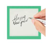 Sticky Note Pads - Transparent Self-Stick Note Pads,Self-Stick Notepad Page Marker Office Supplies for Student Teacher Classroom School Desk Study Books Annotation Textbooks Notebooks